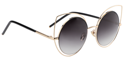 Wendy Cateye Gold Sunglasses3