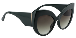 Tania Cateye Dark Green Sunglasses3