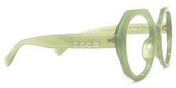 Skylar Geometric Cameo-Green Glasses3