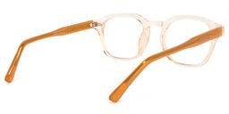 Selena Square Earthy-Yellow Glasses4