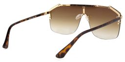 Titus Geometric Brown Sunglasses4