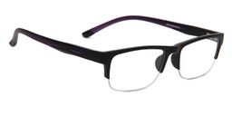 Aletta Half-Rim Purple Glasses4