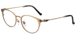 Francie Oval Titanium Glasses2
