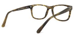 Wyatt Rectangle Yellow-Wood Glasses4