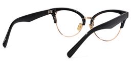 Charlene Browline Black Glasses4