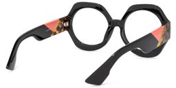 Geoffrey Geometric Black Glasses5