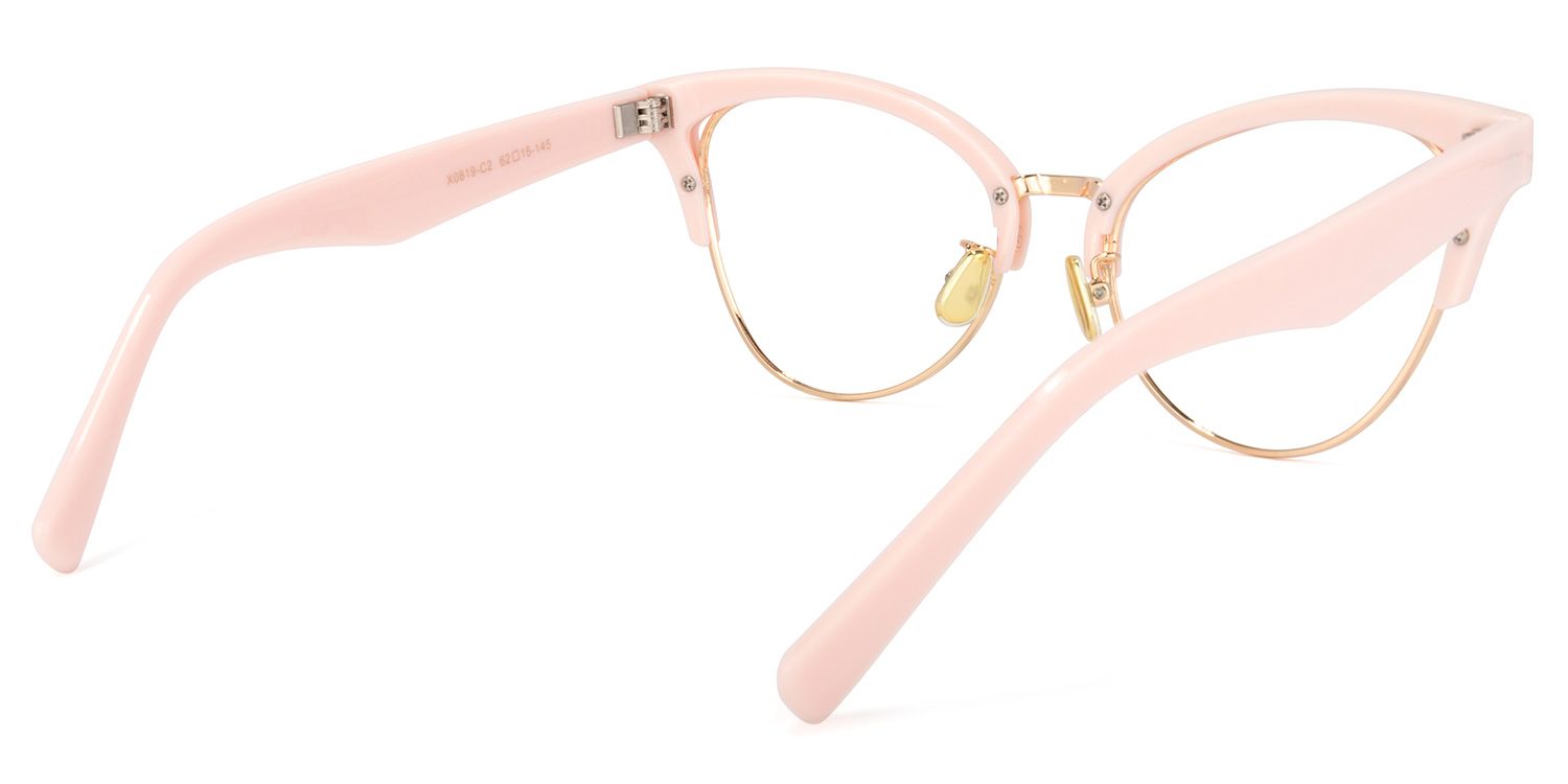 Browline Pink Glasses4