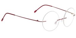 Cytheria Round Red Glasses4