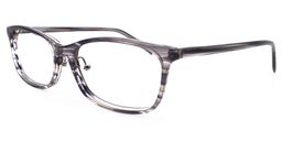 Judy Rectangle Gray Glasses4