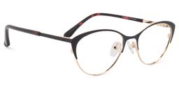 Cian Cat Eye Black Glasses3