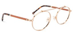 Christy Round Metal Glasses2