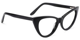 Marilyn Black Cat eye Glasses3