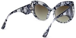 Kait Cat-eye Black Sunglasses4