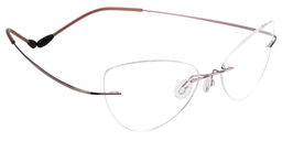 Evelyn Cat Eye Pink Glasses2
