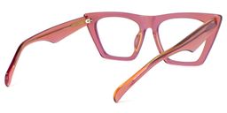 Cecile Cat Eye Pink Glasses4