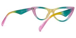 Harding Cateye Rainbow Glasses4