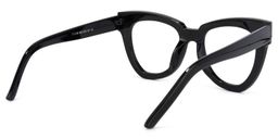 Hassan Cateye Black Glasses4