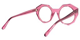 Bogar Geometric Red Glasses4