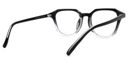 Preston Square Black-Clear Glasses4