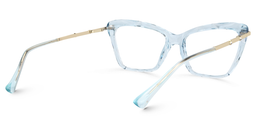 Juliet Cateye Light Blue Glasses4