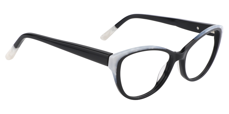 Cateye Black Glasses | Zeelool Eyeglasses3