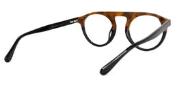 Pinky Round Tortoise Glasses4