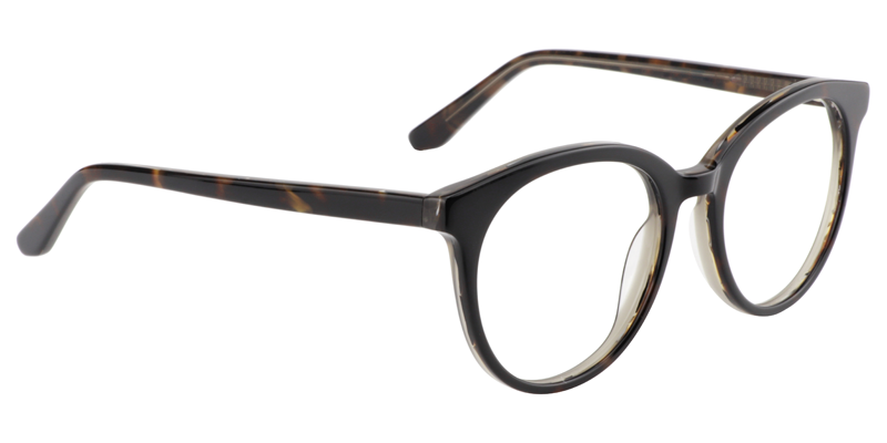 Round Black Glasses | Zeelool Eyeglasses3