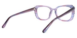 Cordelia Square Purple Glasses4