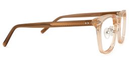 Priscilla Square Beige Glasses2