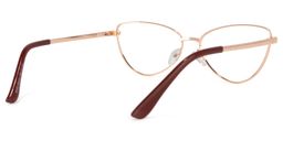 Lorenzo Cateye Red Glasses4