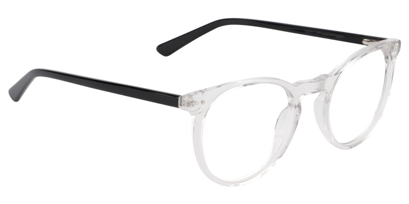 Round Clear Glasses | Zeelool Eyeglasses3
