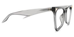 Cicely Geometrical Gray Eyeglasses2