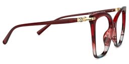 Lamar Butterfly Red Glasses2