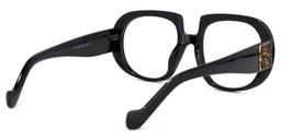 Mackenzie Geometric Black Glasses4