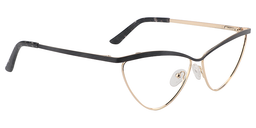 Hedy Cateye Black Glasses 3