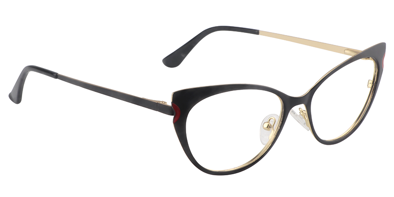Cateye Black Glasses | Zeelool Eyeglass Frames3
