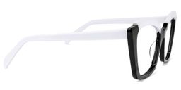 Benesa Browline Black Glasses2