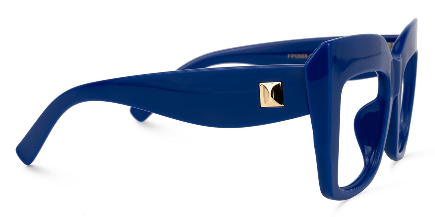 Cat Eye Pink Glasses | Zeelool Optical Online2