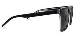 Kenya Square Black Sunglasses2