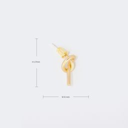 Stylish Tied Knot Earrings3