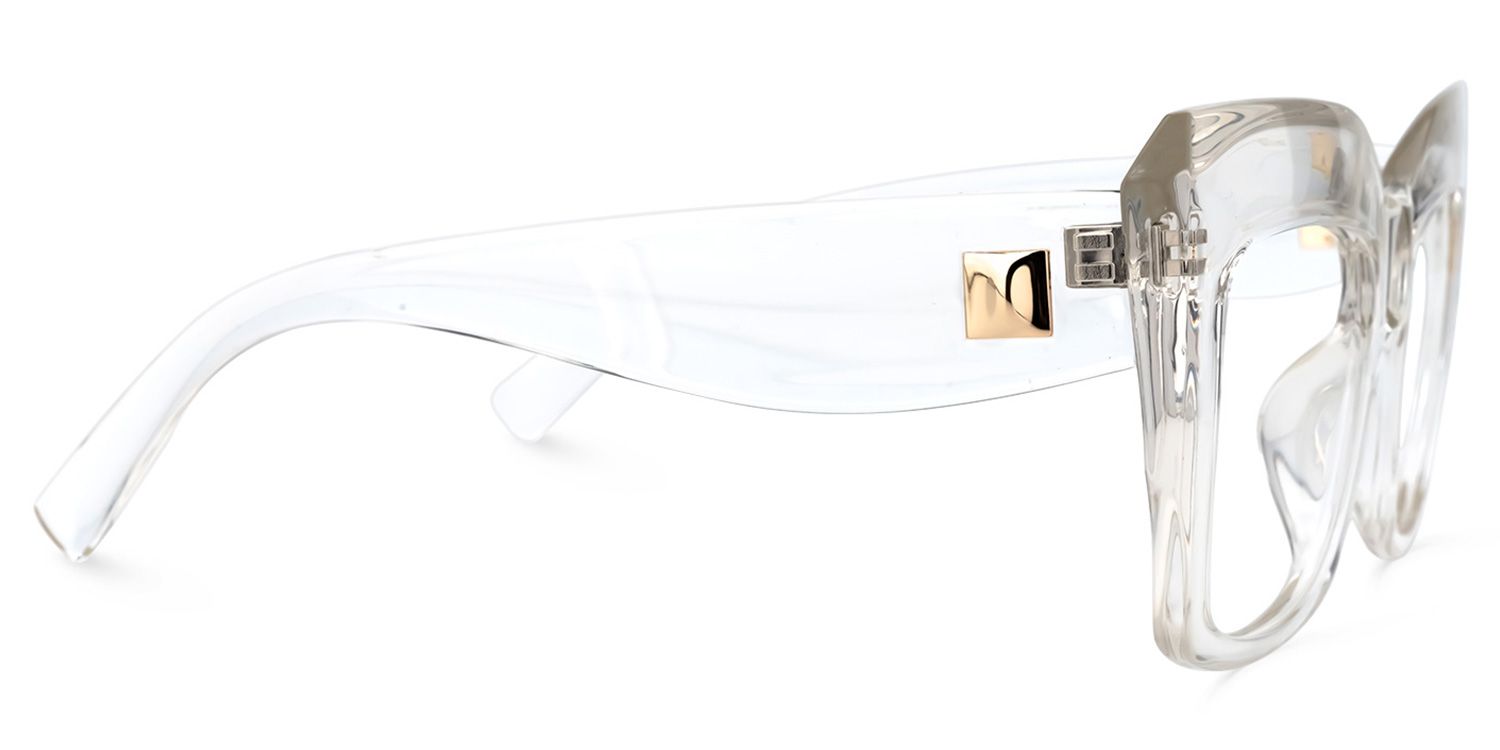 Cat Eye Clear Glasses | Zeelool Optical Online2