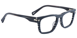 Samuel Rectangle Dark Blue Glasses3