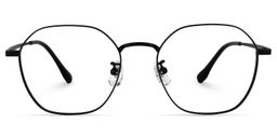 Diiane Geometric Black Glasses0