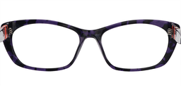 Ryan Rectangle Purple Glasses5