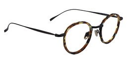 Tamara Round Green Tortoise Glasses3