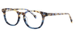 Tasha Square Blue-Black Eyeglasses2