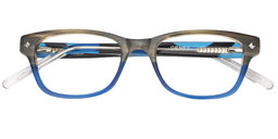 Samantha Rectangle Blue Glasses1