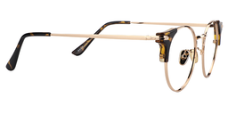 Sandra Round Light Amber Glasses 4