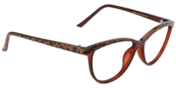 Tracy Browline Brown Glasses3