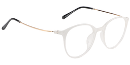 Lena Round Clear Glasses3